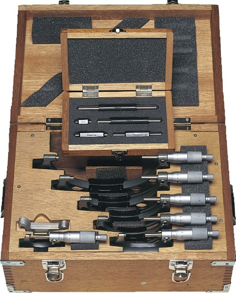 Mitutoyo 103-913-50 / Dış Çap Mikrometre Seti / 0-150