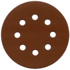 ALÜMİNYUM OKSİT CIRTLI 8 DELİKLİ DİSK ZIMPARA 125 mm 150 KUM
