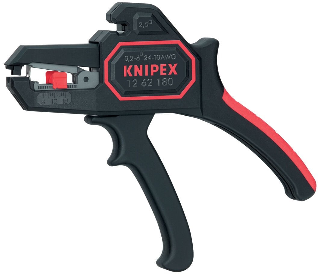 Knipex 1262180 - Otomati̇k Kablo Siyirici 180 Mm