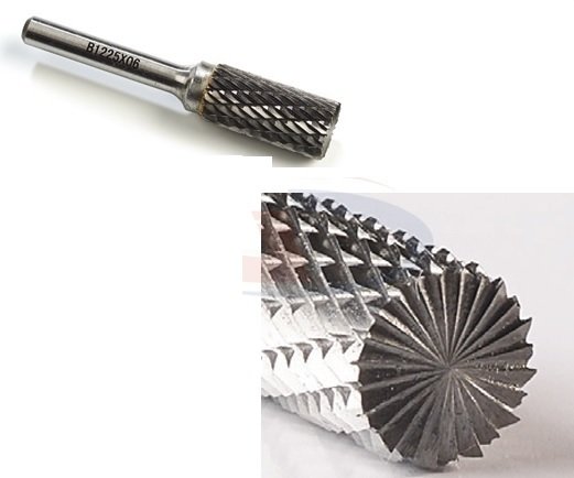 TR /3219/ B-Silindir Alın Kesmeli / Ebat B16X25X06/Çap 16/Kesme Boyu 25 /Boy 65/Arka Şaft 6