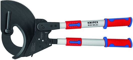 Knipex 9532100 - Teleskopik Kollu Cırcırlı Kablo Makası 650 - 860 Mm
