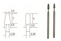 Proxxon 28270 - Taşlama Ucu 2'li - Yüksek Hassasiyet