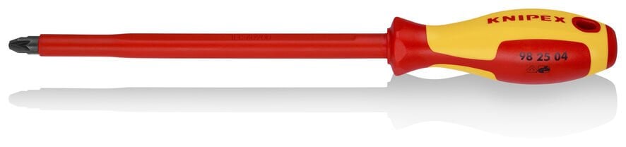 Knipex 982504 - Vde Pozidriv Uçlu Tornavida 320 Mm - Ergonomik Tasarım