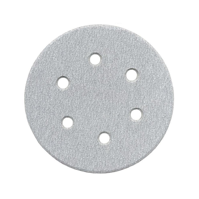 ALÜMİNYUM OKSİT CIRTLI 6 DELİKLİ DİSK ZIMPARA 150 mm 100 KUM