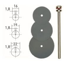 Proxxon 28830 - Ahşap Kesimi için 3'lü Testere Seti