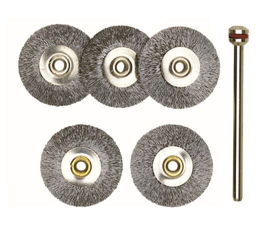 Proxxon 28956 - 5'li Temizleme ve Polişaj Seti 22 Mm