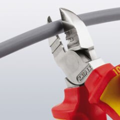 Knipex 1426160 - Vde Kablo Siyirici Yan Keski̇ 160 Mm