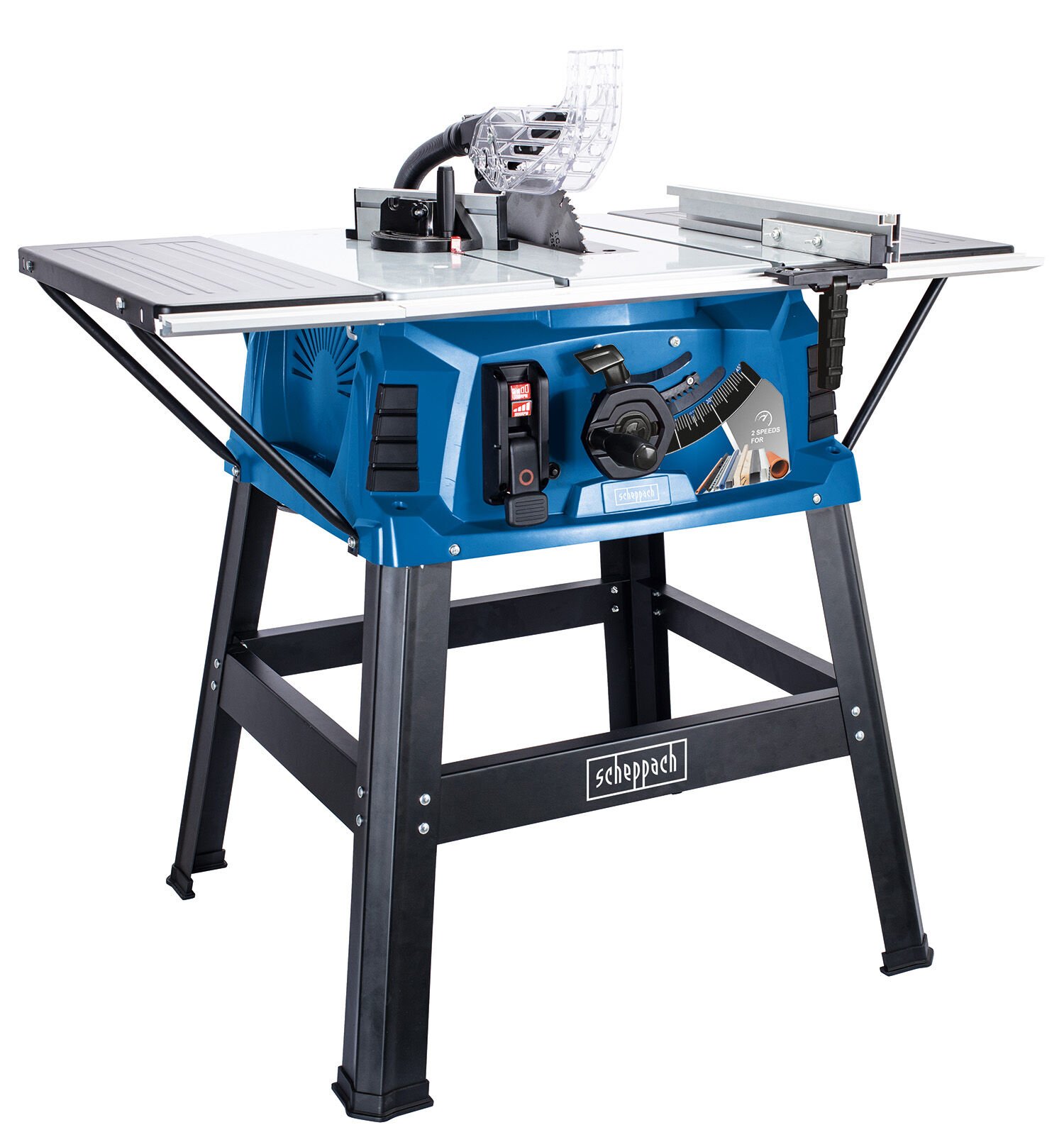 Scheppach HS112-2X - Çift Devirli Yatar Testere - Hs112-2x