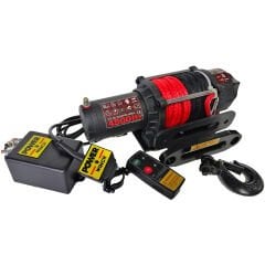 Power Winch 4500 lb Sentetik Halatlı ATV Elektrikli Vinç 12 V