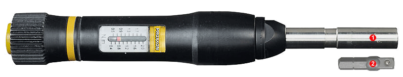 MicroClick tork tornavidası MC2  0.4 - 2,0 Nm