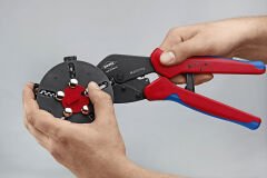 Knipex 973302 - Çok Fonksiyonel Papuç ve Yüksük Sıkma Pense 250 Mm