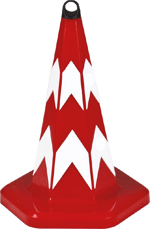 Max Safety MS1-5020 - Kedi Gözlü Reklam Konisi 50 Cm - Yüksek Görünürlük