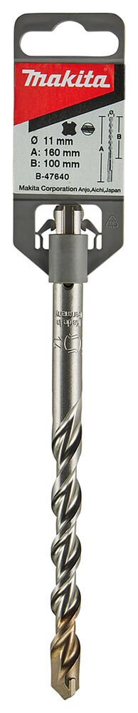 Makita B-47640 - V Plus Seri̇si̇ Sds Plus 2 Elmasli Uç 11x160 Mm