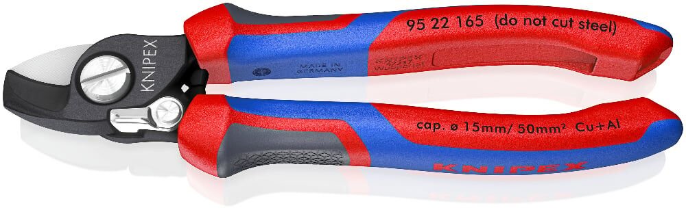 Knipex 95 22 165 - Kablo Makasi 165 Mm