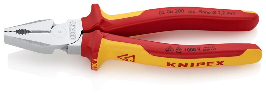 Knipex 0206200 - Ağir Ti̇p Kombi̇ne Pense 200 Mm