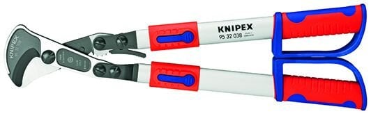 Knipex 9532038 - Teleskopik Kollu Cırcırlı Kablo Makası 570 - 770 Mm