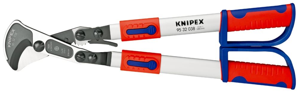 Knipex 95 32 038 - Teleskopik Kollu Cırcırlı Kablo Makası 570 - 770 Mm