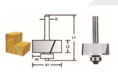 Makita D-48739 - Freze Bıçağı 8x31.8 Mm - Yüksek Performans