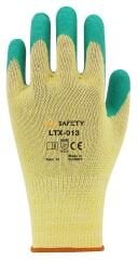 Max Safety LTX-013-10 - Lateks Camcı Eldiveni - Crinkle No: 9 - 10