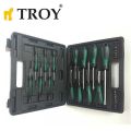 TROY 22332 Tornavida Bits Uç Seti, 32 Parça