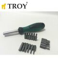 TROY 22332 Tornavida Bits Uç Seti, 32 Parça
