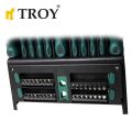 TROY 22350 Tornavida Bits Uç Seti, 50 Parça
