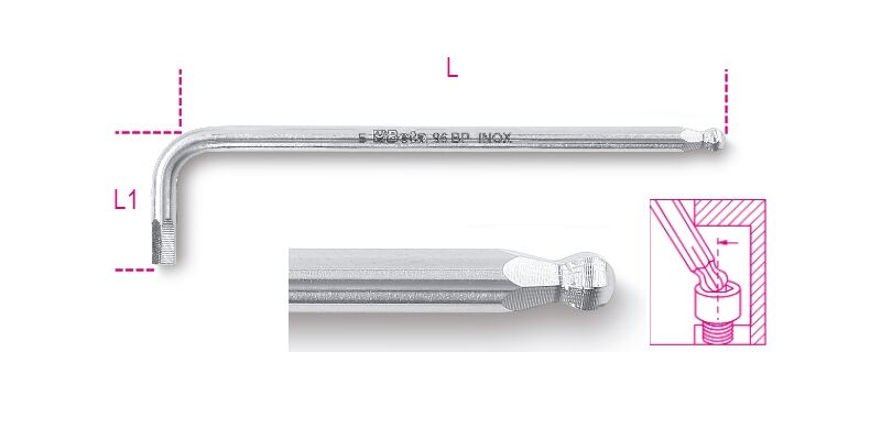 Beta - Allen Anahtar 96bpinox 2,5