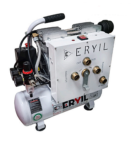 Eryıl TTM-06 Kompresörlü Havalı Petek Tesisat Temizleme Makinası ÇİFT YÖNLÜ