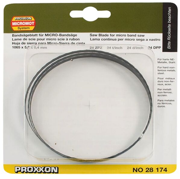 Proxxon 28174 - İnce Diş Çelik ve Pirinç Kesme Testeresi