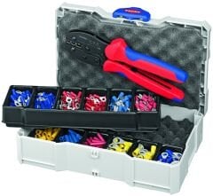 Knipex 979021 - Çantalı Papuç Sıkma Seti - 979021