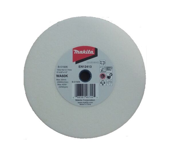 Makita B-51926 - Zımpara Motoru Taşı 150x16x12.7 Mm