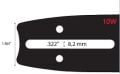 CARLTON Super Pro .325-39 Diş Pala