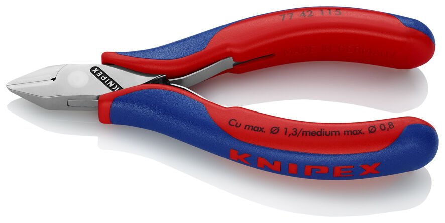 Knipex 7742115 - Elektroni̇kçi̇ Yan Keski̇ 115 Mm