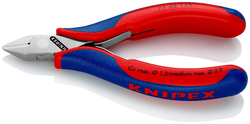 Knipex 77 42 115 - Elektroni̇kçi̇ Yan Keski̇ 115 Mm