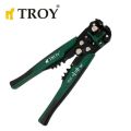 TROY 24015 Profesyonel Otomatik Kablo Sıyırma Pensesi, 9''