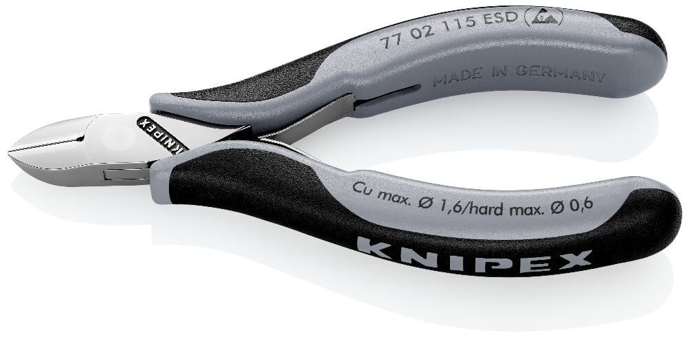 Knipex 77 02115ESD - Elektroni̇kçi̇ Yan Keski̇