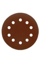 ALÜMİNYUM OKSİT CIRTLI 10 DELİKLİ DİSK ZIMPARA 225 mm 120 KUM