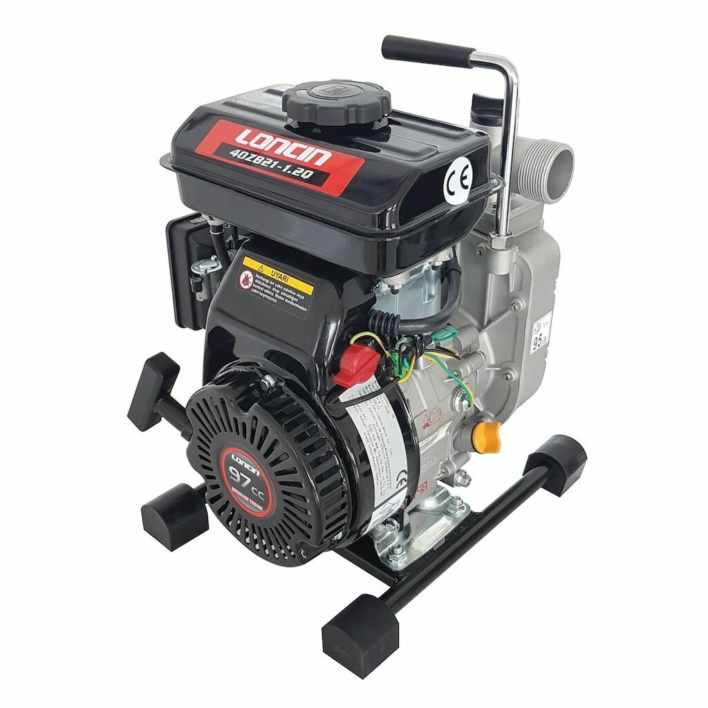 Loncin LC40ZB Benzinli Su Motoru Giriş/Çıkış Çapı 1,5 (38,1mm)