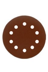 ALÜMİNYUM OKSİT CIRTLI 10 DELİKLİ DİSK ZIMPARA 225 mm 150 KUM