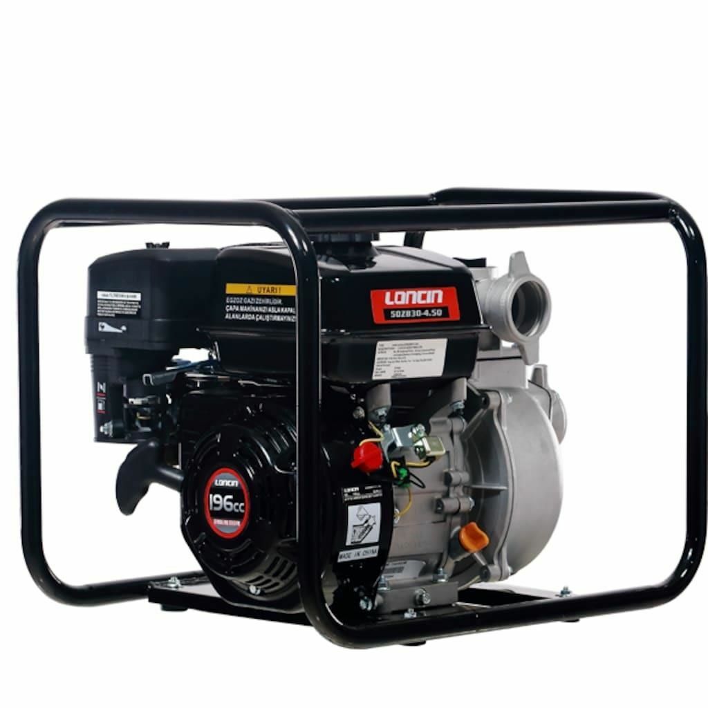 Loncin LC50ZB Benzinli Motopomp 2” Parmak Su Motoru