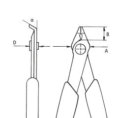 Knipex 78 23 125 - Süper Knips Keski̇ 125 Mm