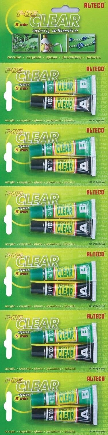 Alteco F05-6GR - Şeffaf Epoksi̇ 6 Gr