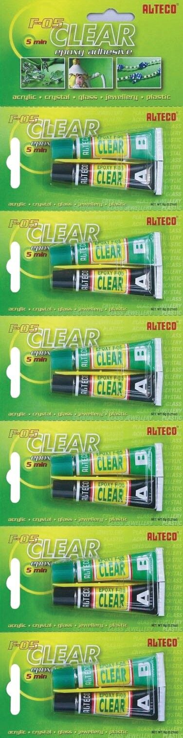 Alteco F05-6GR - Şeffaf Epoksi̇ 6 Gr