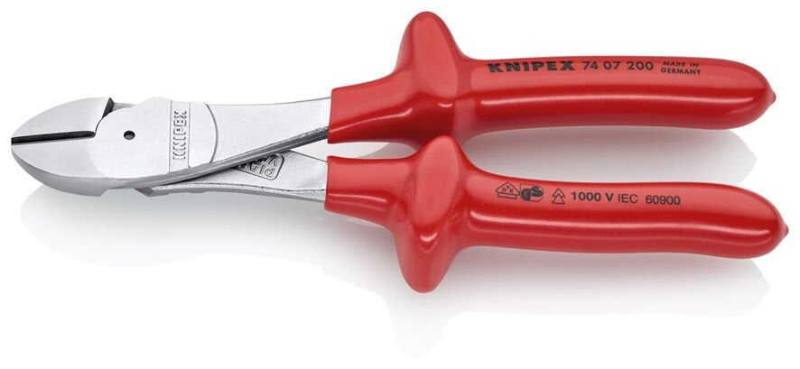 Knipex 74 07 200 Ağir Ti̇p Vde Yan Keski̇