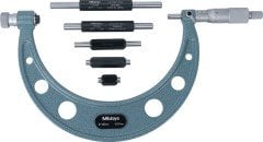 Mitutoyo 104-145A / Değiştirilebilir Uçlu Dış Çap Mikrometreler / 600-700