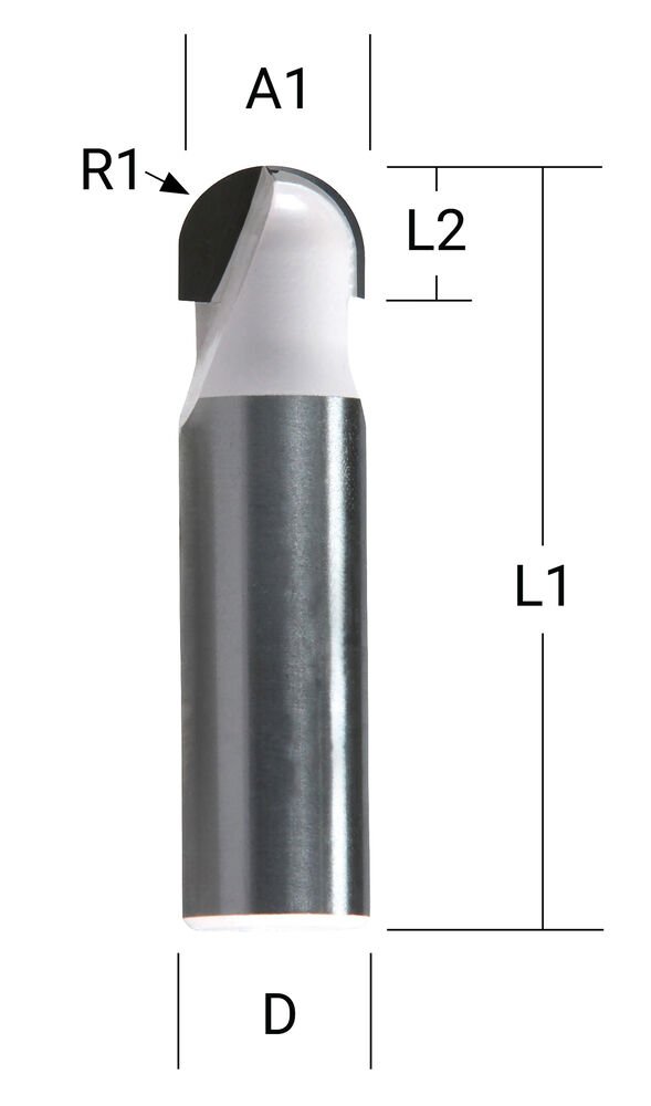 Makita D-47802 - Freze Bıçağı 6x6.35 Mm - D-47802