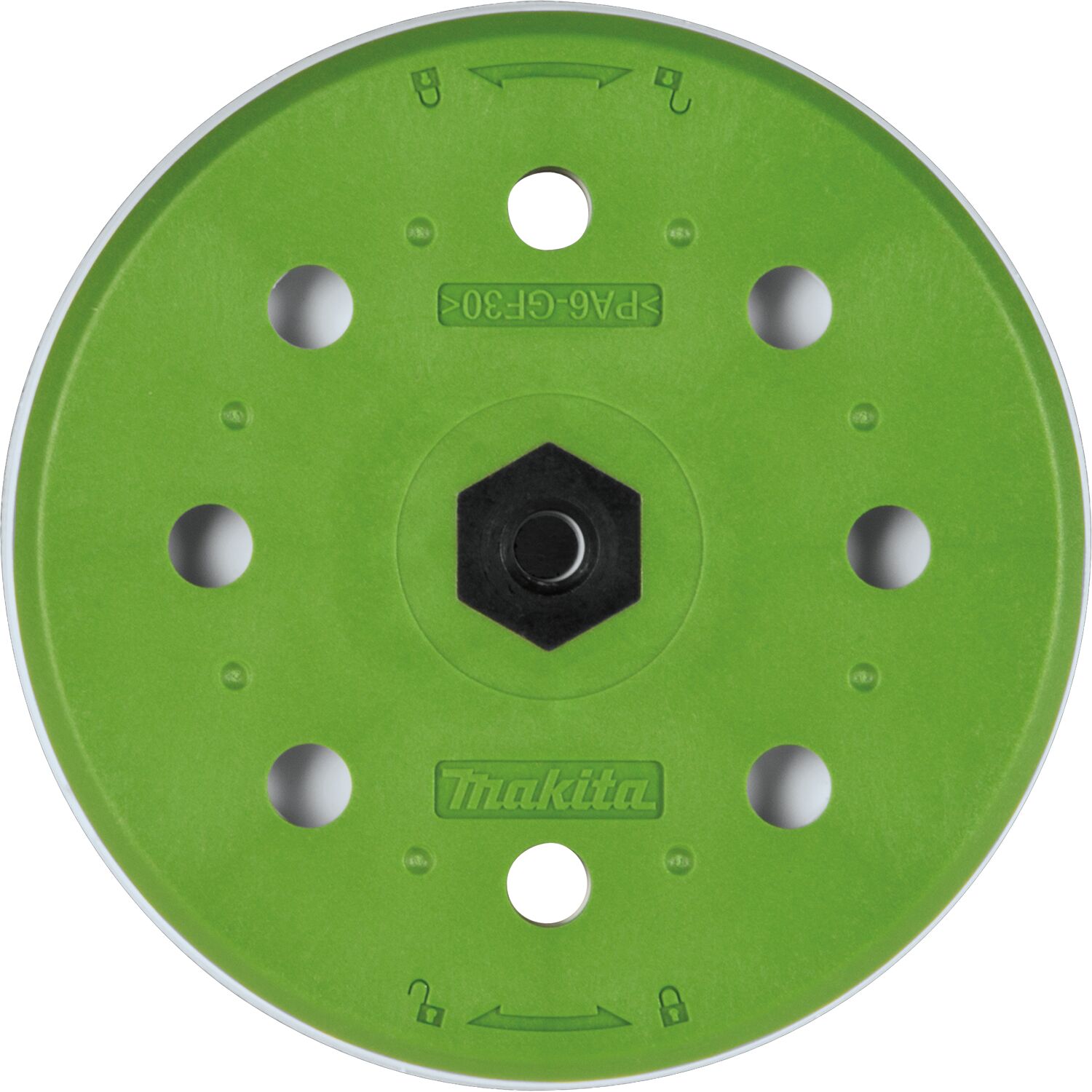 Makita 197317-1 - Lastik Taban 130 Mm - Yüksek Performanslı