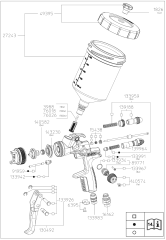 SATAjet 1500 B HVLP 1.3mm Boya Tabancası