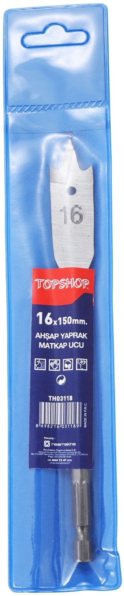 TH03125 AHŞAP YAPRAK MATKAP UCU 28 MM