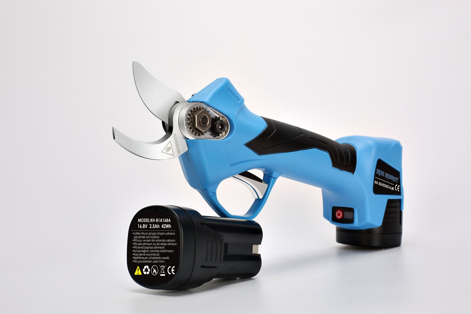 ENERGY Akülü Budama Makası 16.8V 2.5Ah 25mm Kesim